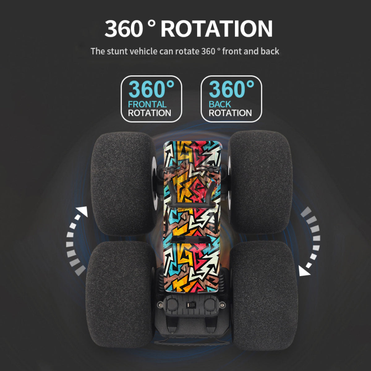 Playzu Soft Wheel R/C Stunt Car || 6years+