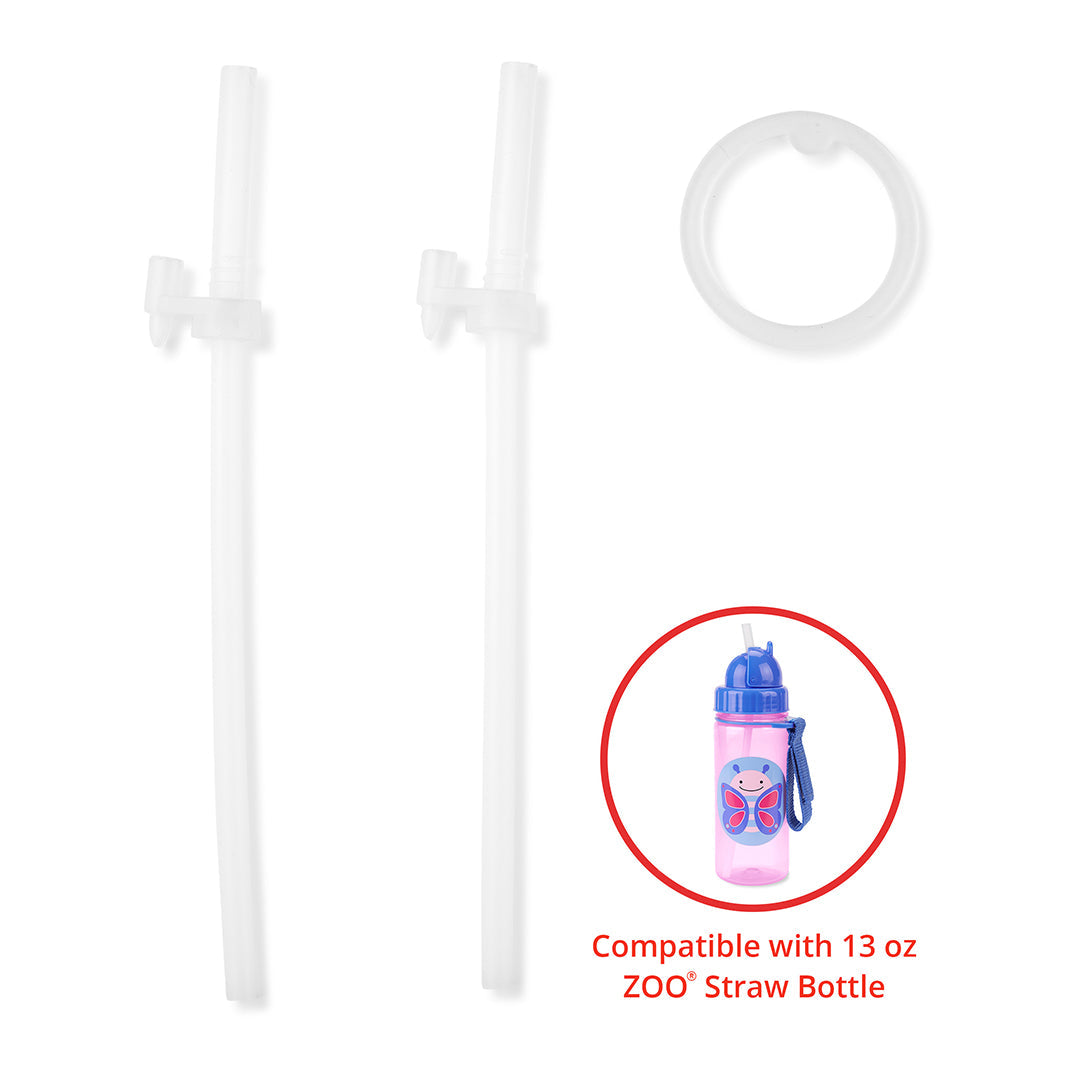 ZOO® Stainless Steel Straw Bottle Extra Straws - 2-Pack