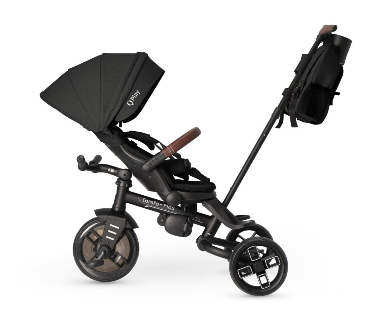 Qplay Stroller Comfo Max 7in1 Grey 10 to 72 Months