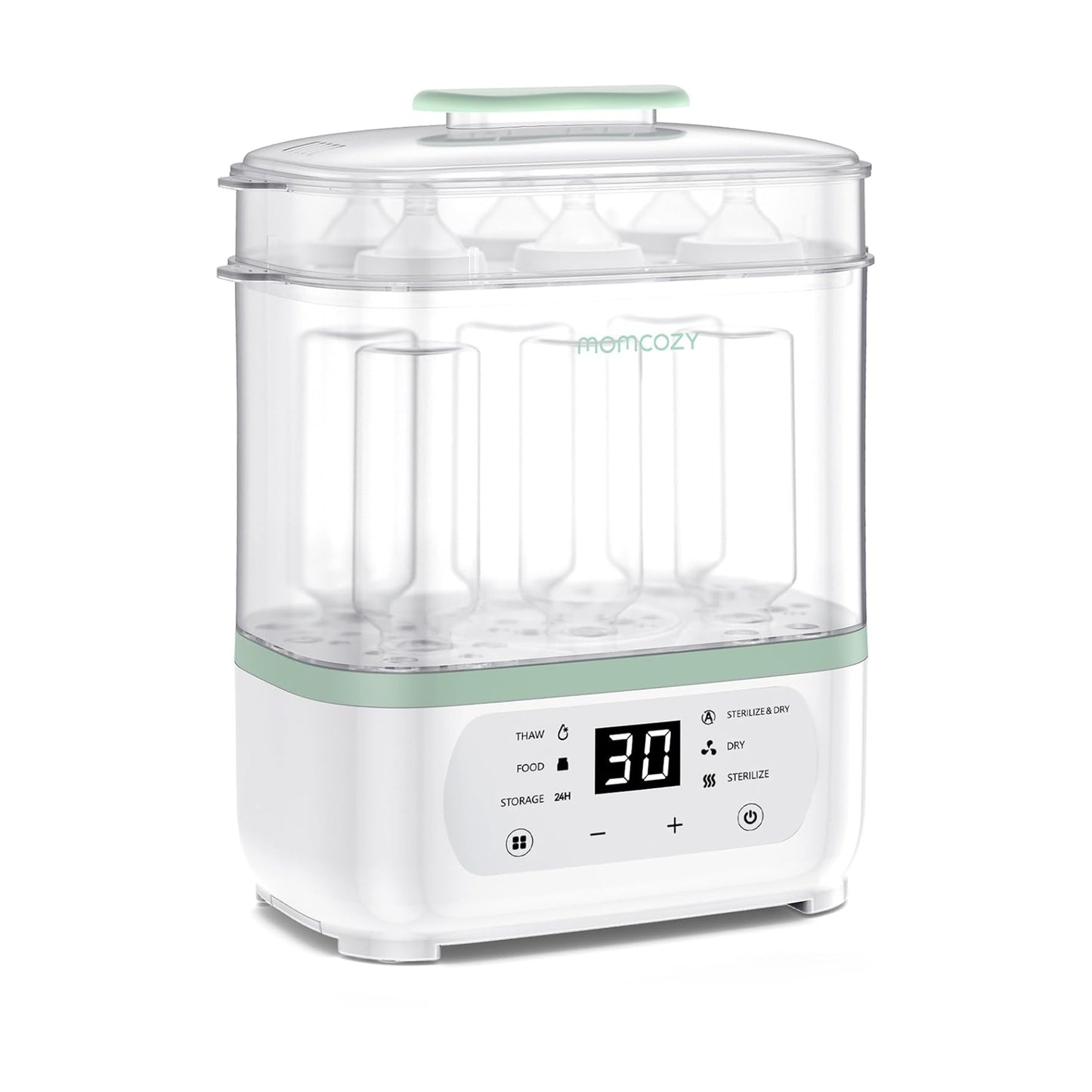 Momcozy Sterilizers & Warmer 8 in 1 Sterilizer and Dryer White