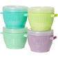 Melii Snap & Go Pods (6oz) - 4 piece set Multicolor ~ 3 to 24 Months- Open Box