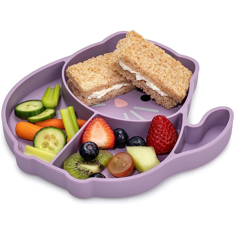 Melii Silicone Divided Plate - 6 to 24 Months