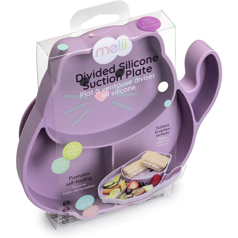 Melii Silicone Divided Plate - 6 to 24 Months