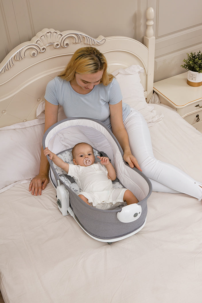Mastela 6in1 Multi-Function Bassinet, Bouncer and Rocker-Birth to 36months - Toys4All.in