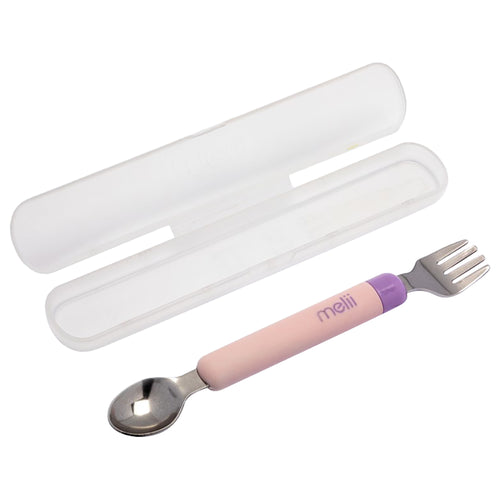 Melii Spork On the Go With Case - 12 to 48 Months - Open Box