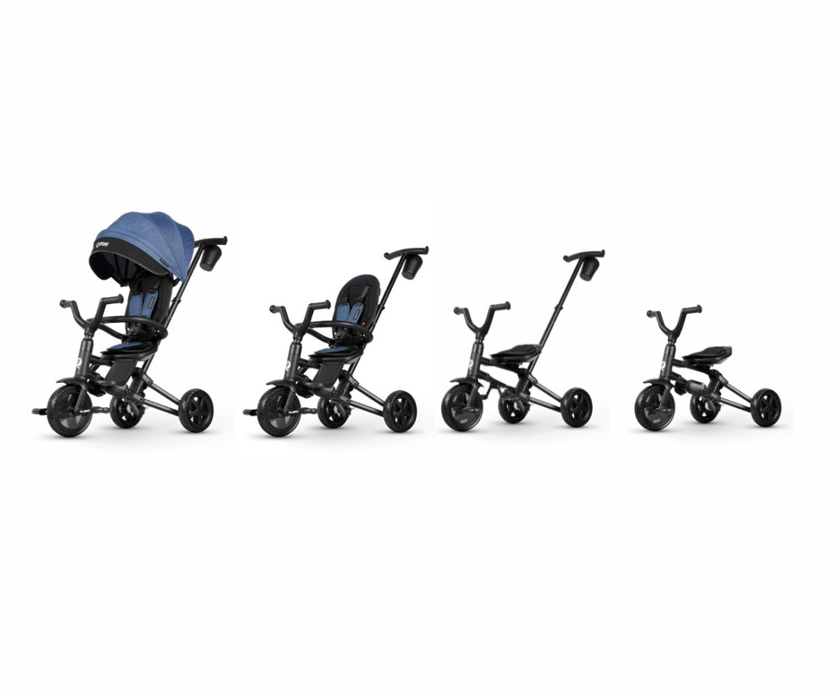 Qplay Trikes Nova Niello Blue 10 to 72 Months