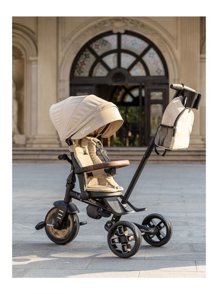 Qplay Stroller Comfo Max 7in1 Grey 10 to 72 Months