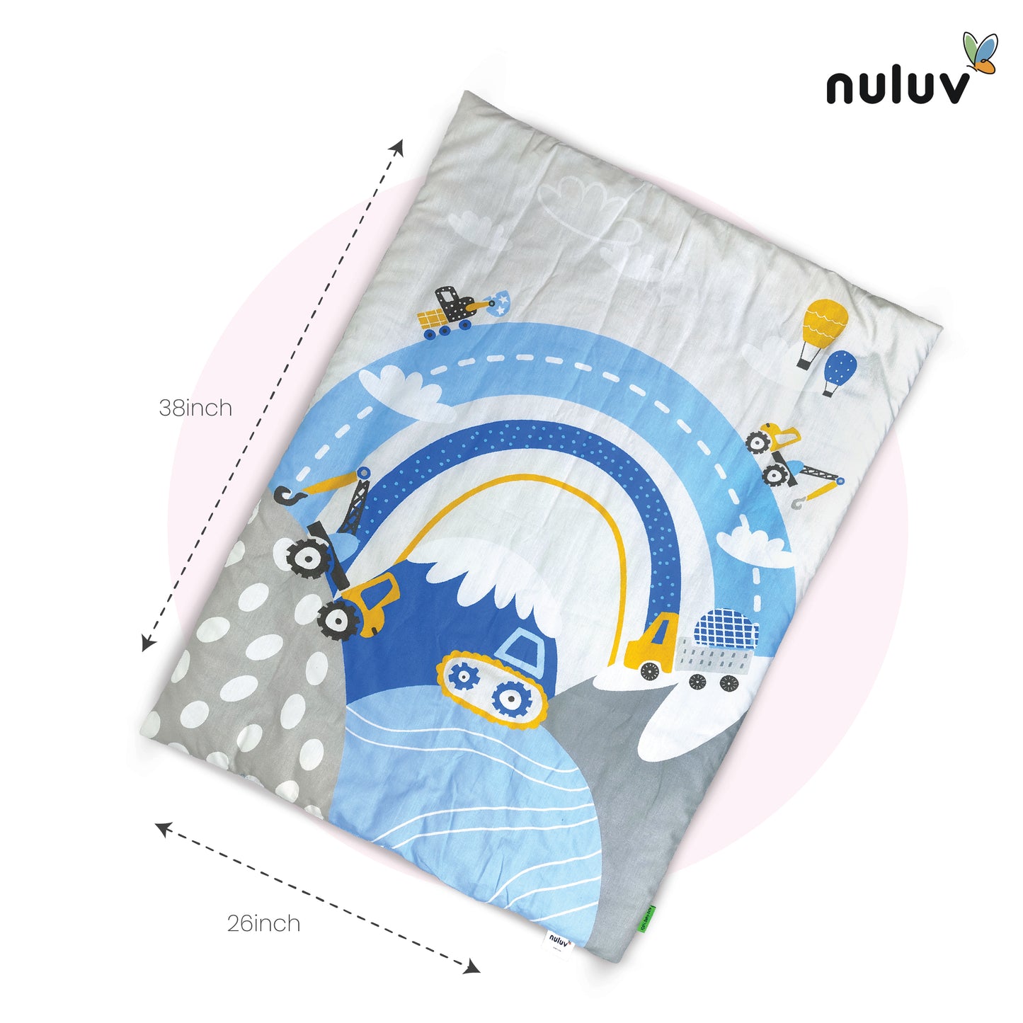 Nuluv Baby Quilt for Newborns