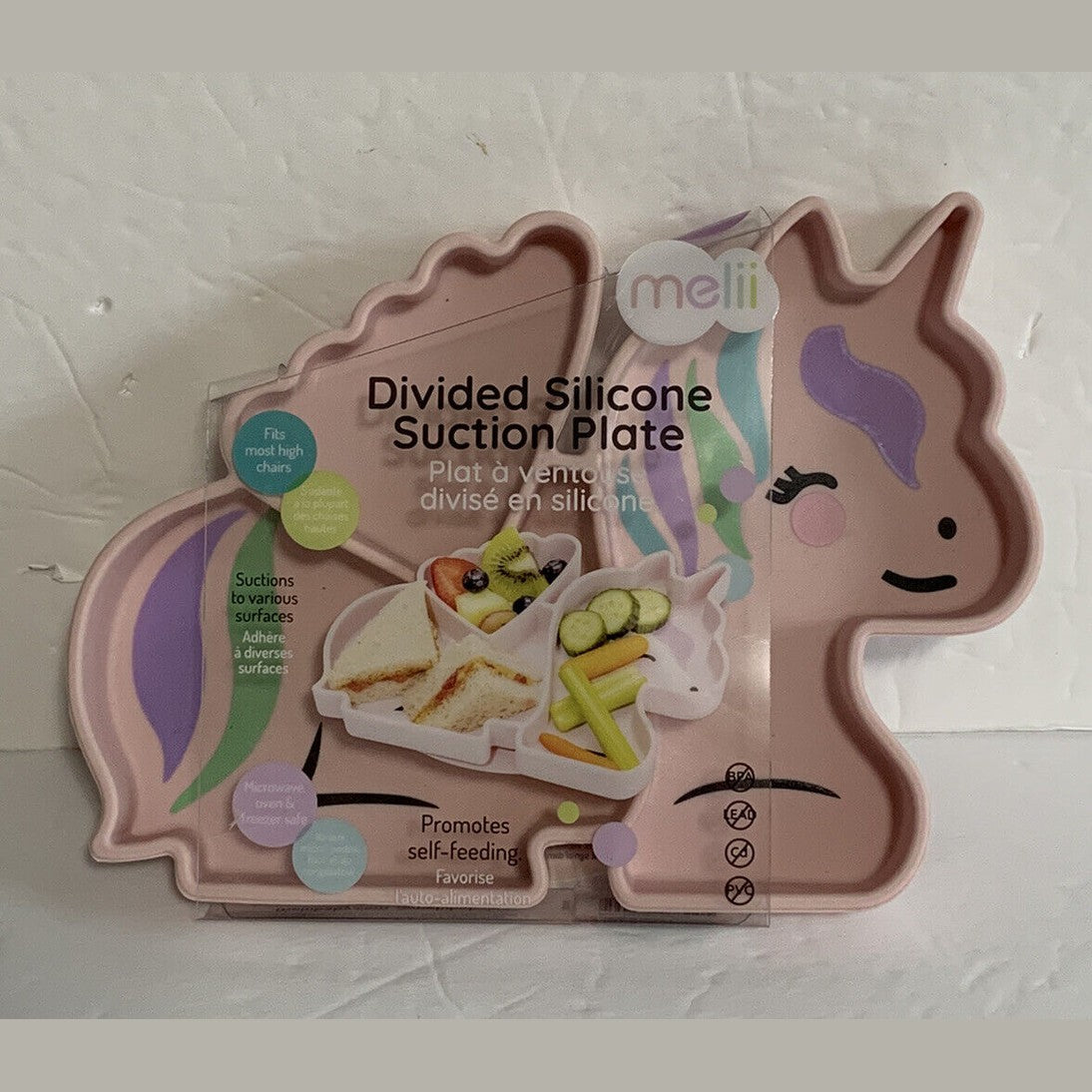 Melii Silicone Divided Plate - 6 to 24 Months